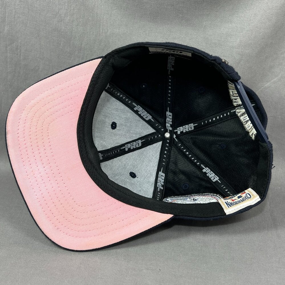 New York Yankees Pro Standard MLB Snapback Hat Cap Navy Mets Subway Series Mens - Picture 15 of 16